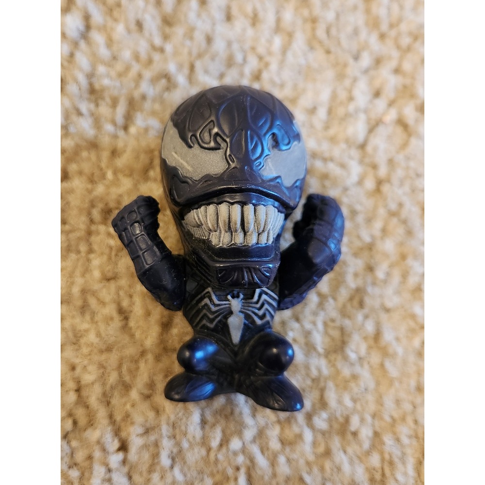 Marvel Spider-Man Venom Mini Figure Collectible Toy Dark Blue Black Figure